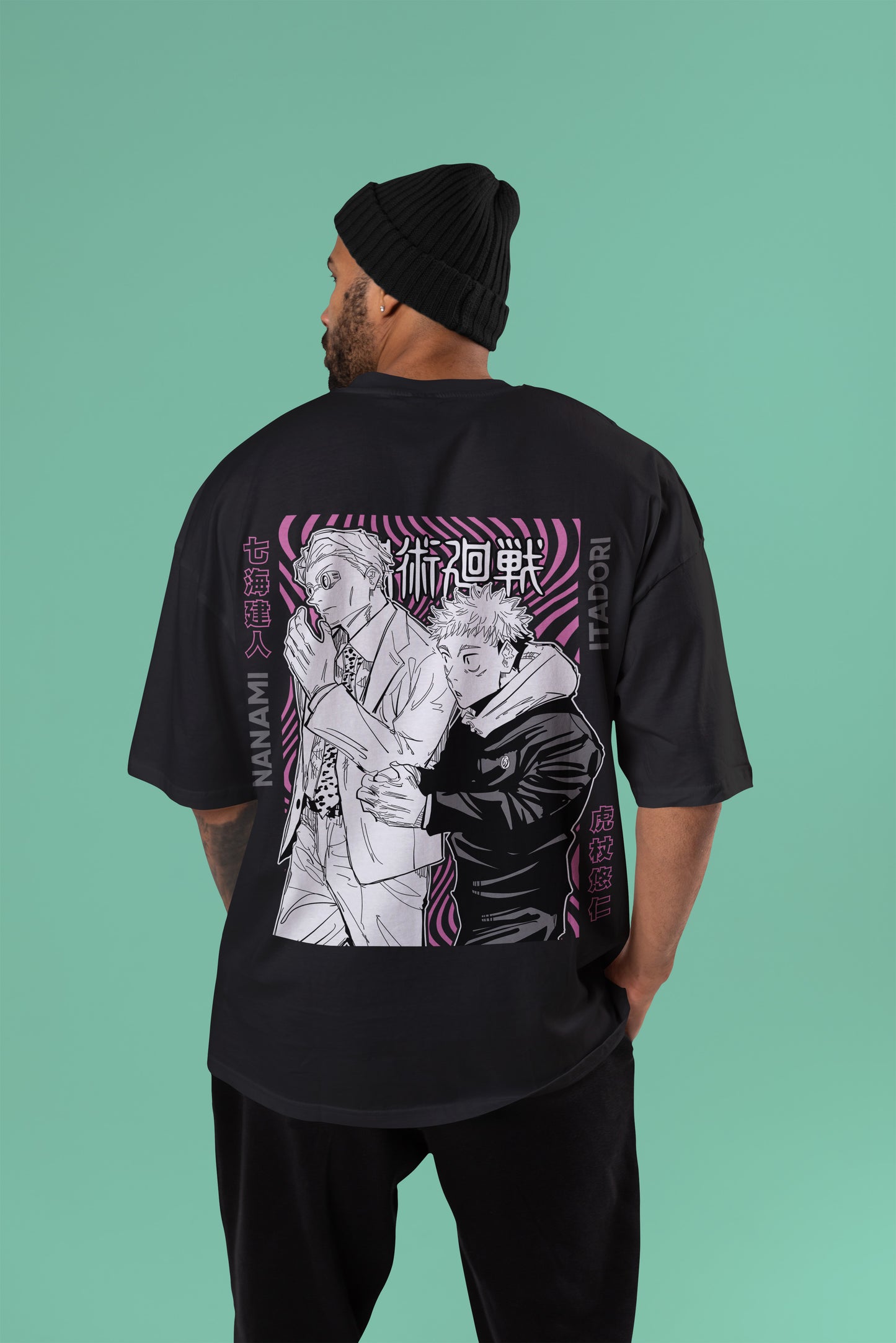 Itadori x Nanami Oversized Tee | Jujutsu Kaisen Edition