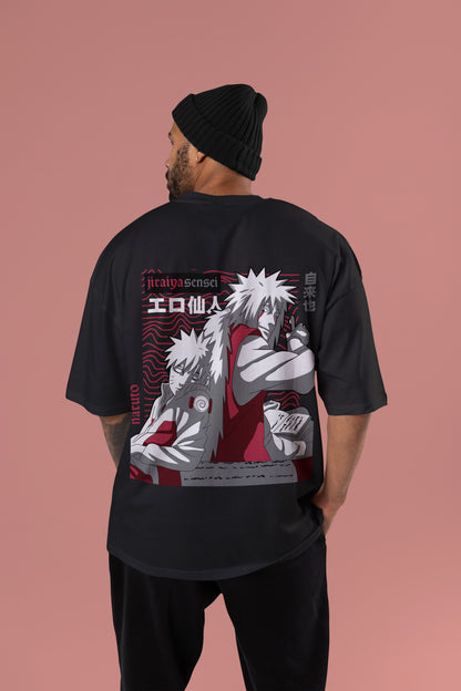 Naruto - Jiraiya X Naruto Oversized T-Shirt