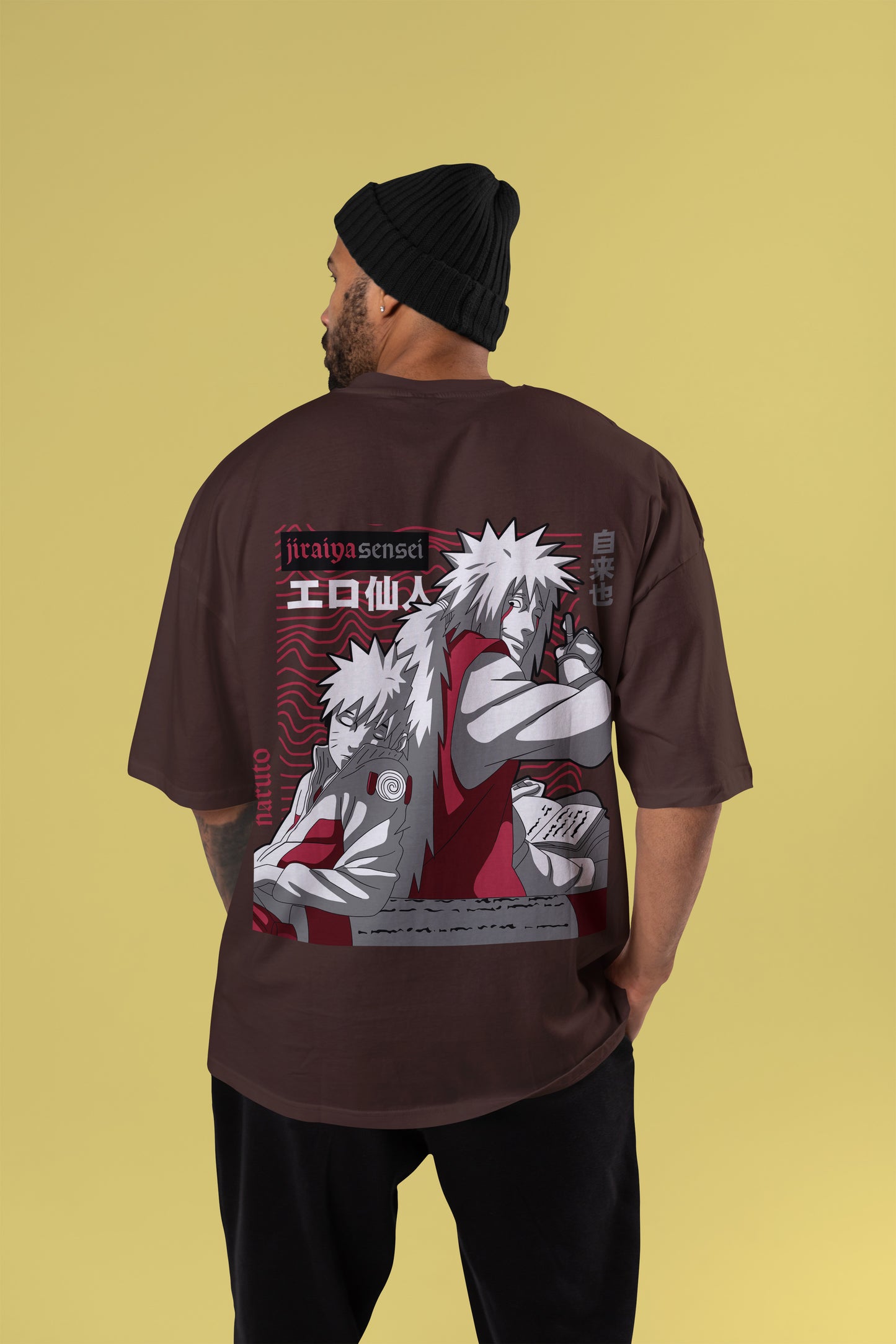 Naruto - Jiraiya X Naruto Oversized T-Shirt