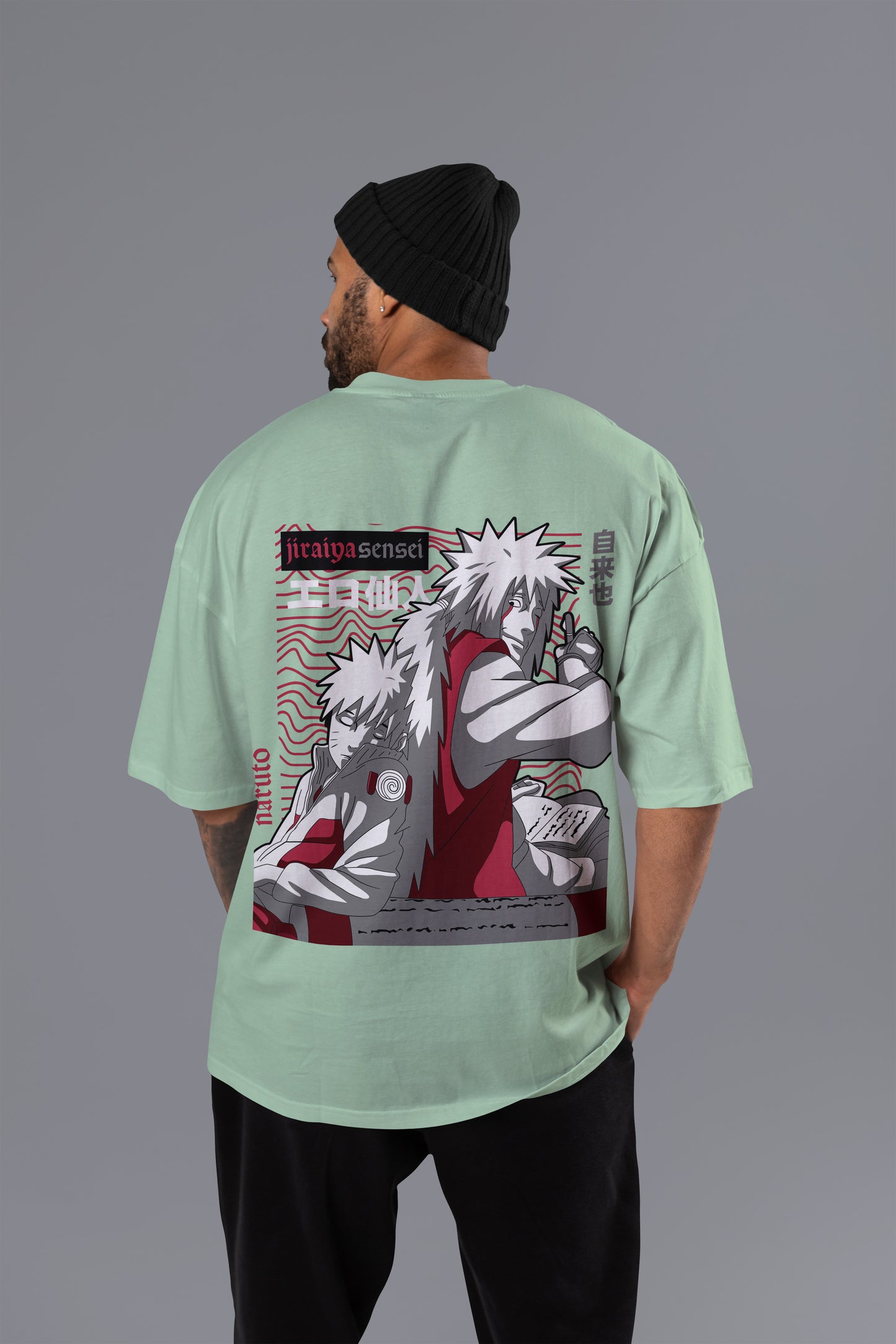 Naruto - Jiraiya X Naruto Oversized T-Shirt