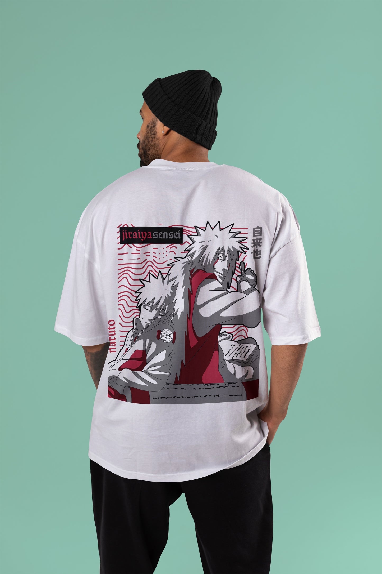 Naruto - Jiraiya X Naruto Oversized T-Shirt