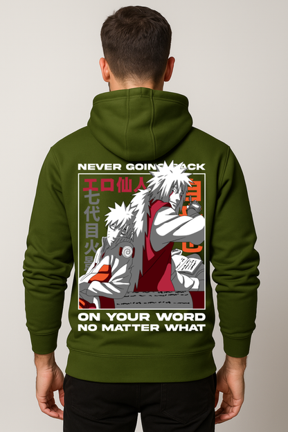 Naruto - Jiraiya x Naruto Premium Hoodie