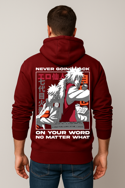 Naruto - Jiraiya x Naruto Premium Hoodie
