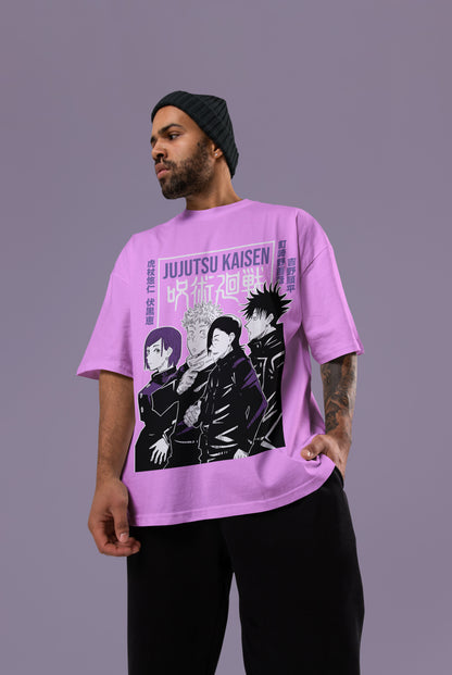 Jujutsu Kaisen Squad Oversized Tee | Jujutsu Kaisen Edition