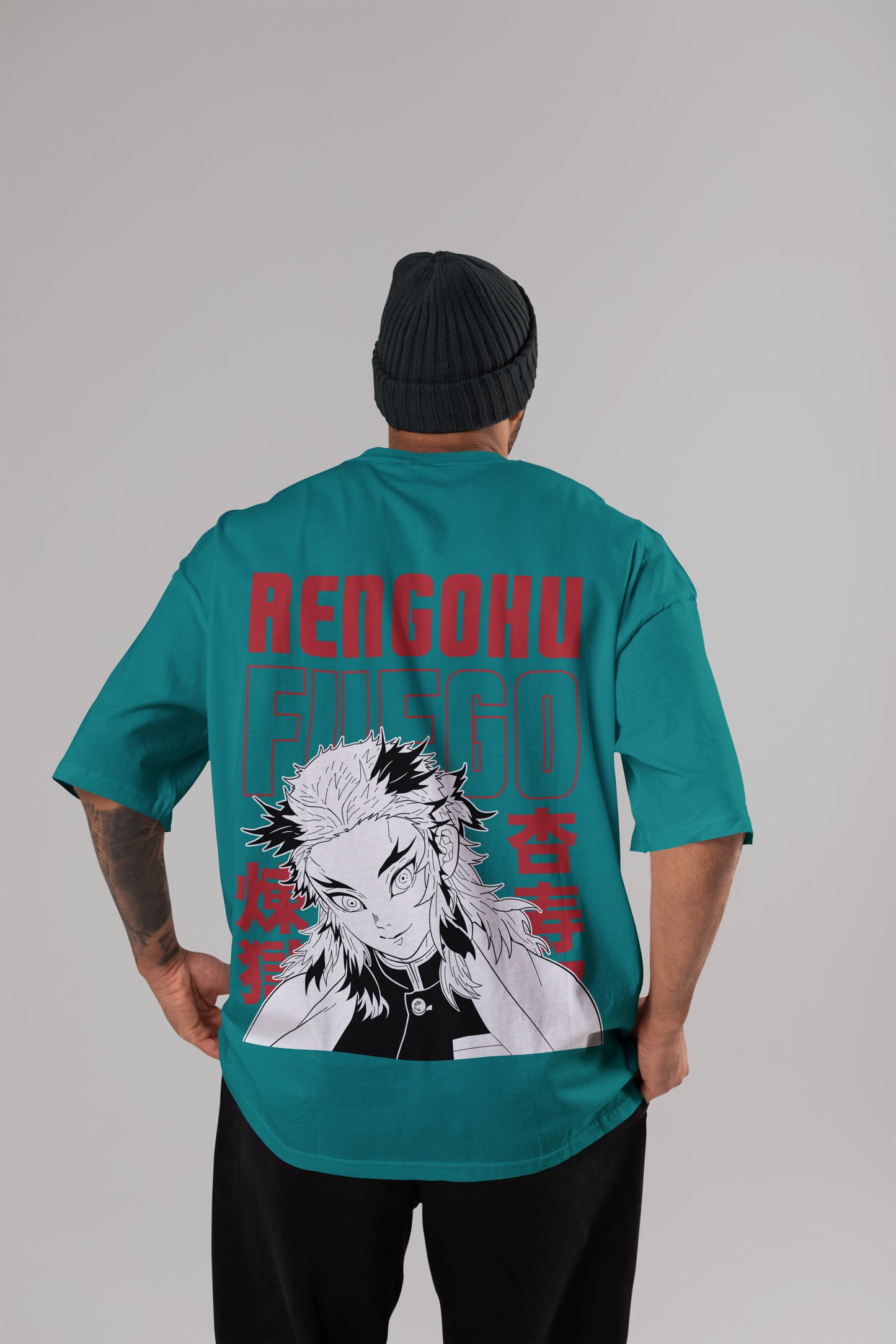 Demon Slayer - Kyojuro Rengoku Oversized T-Shirt