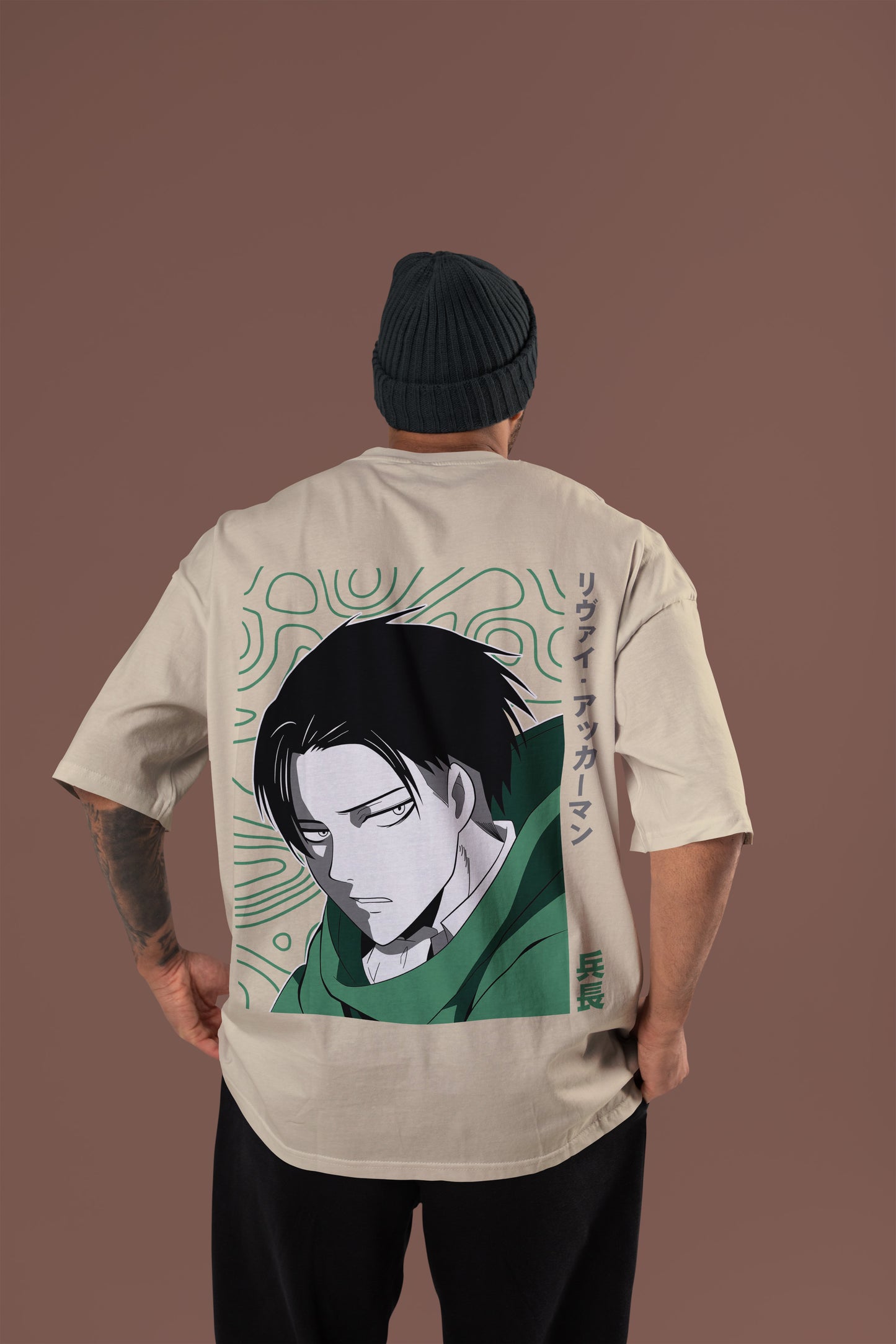 Attack On Titan – LEVI ACKERMAN OVERSIZED TEE