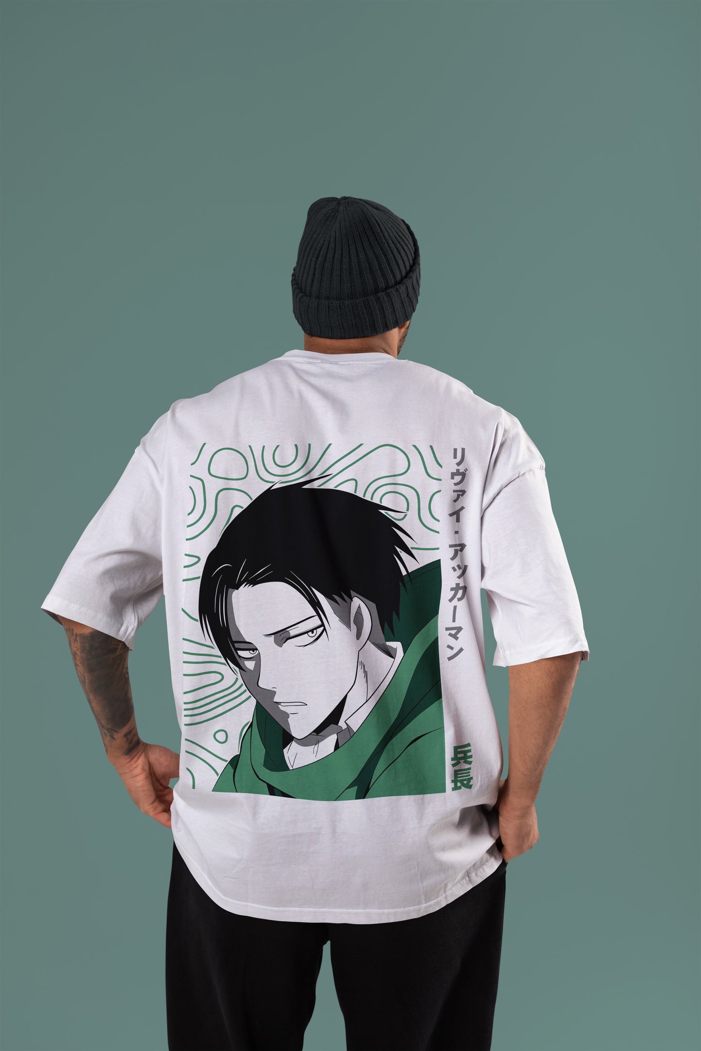 Attack On Titan – LEVI ACKERMAN OVERSIZED TEE