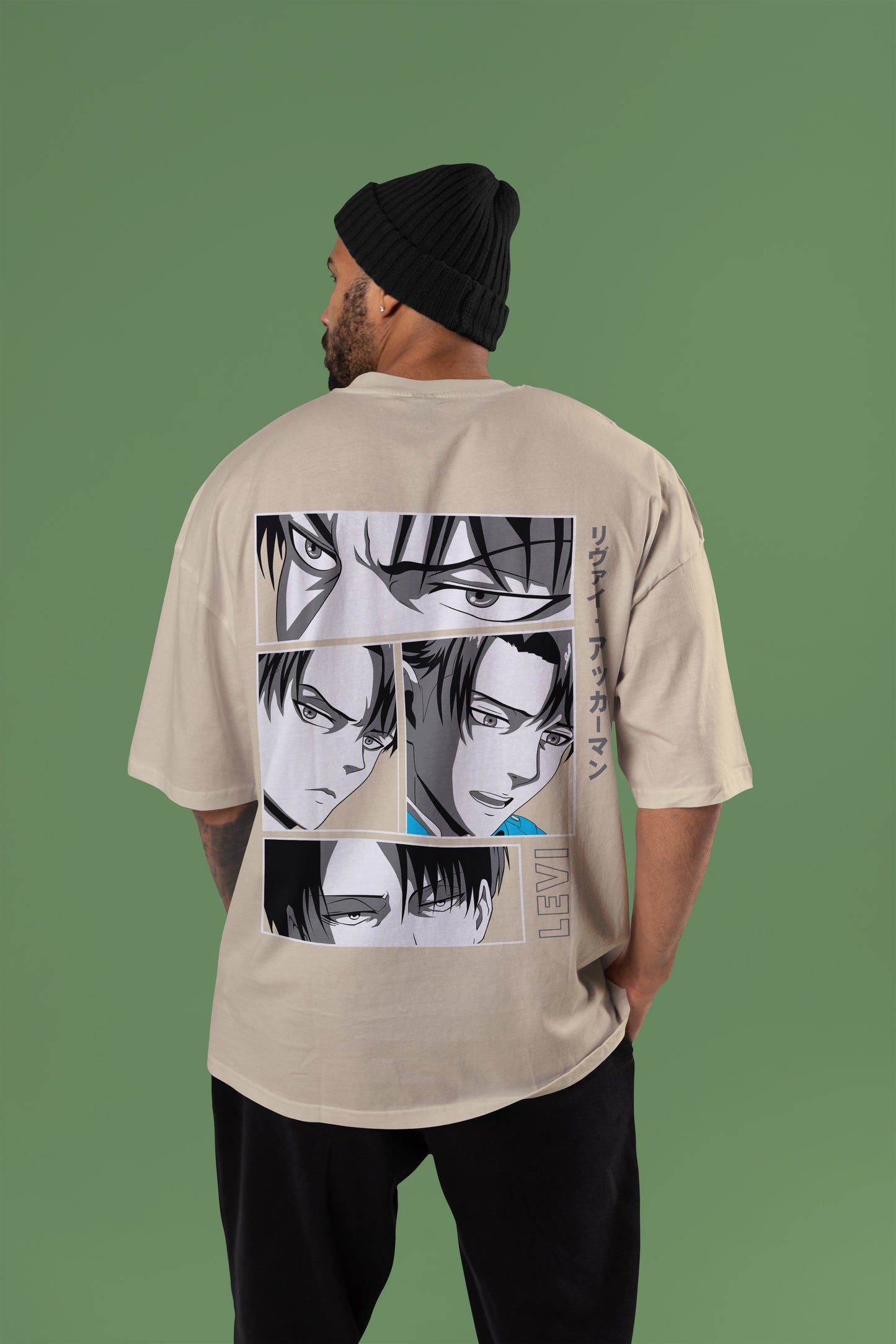 Attack On Titan – LEVI OVERSIZED TEE
