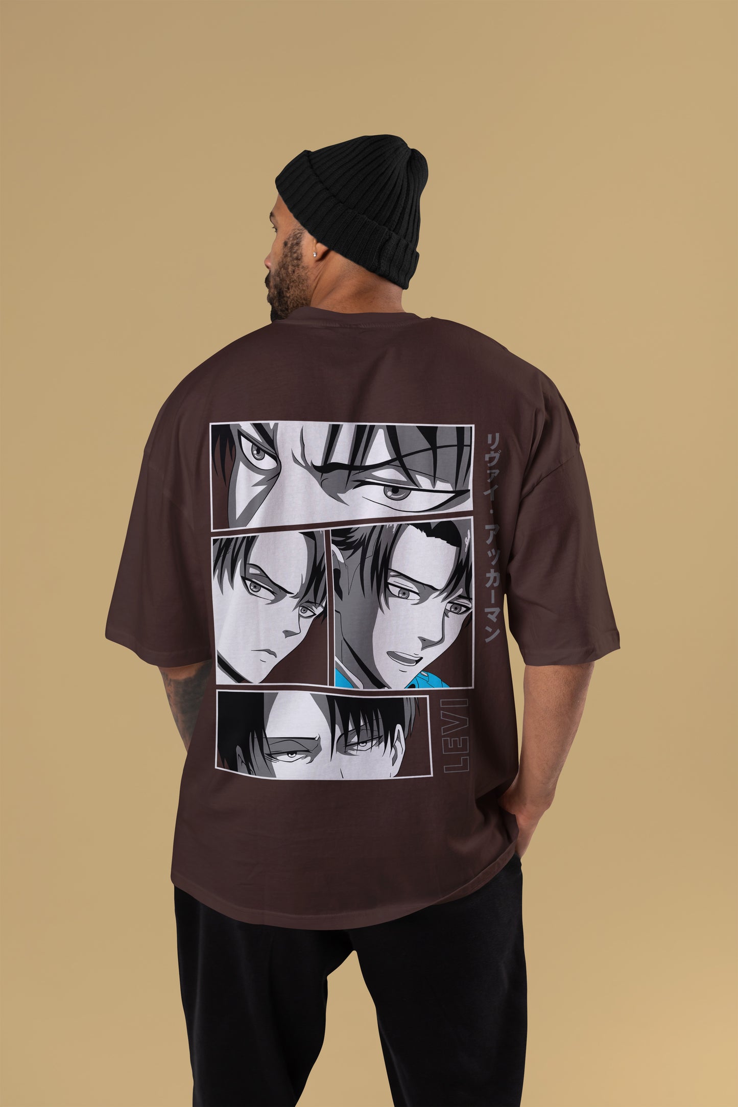 Attack On Titan – LEVI OVERSIZED TEE
