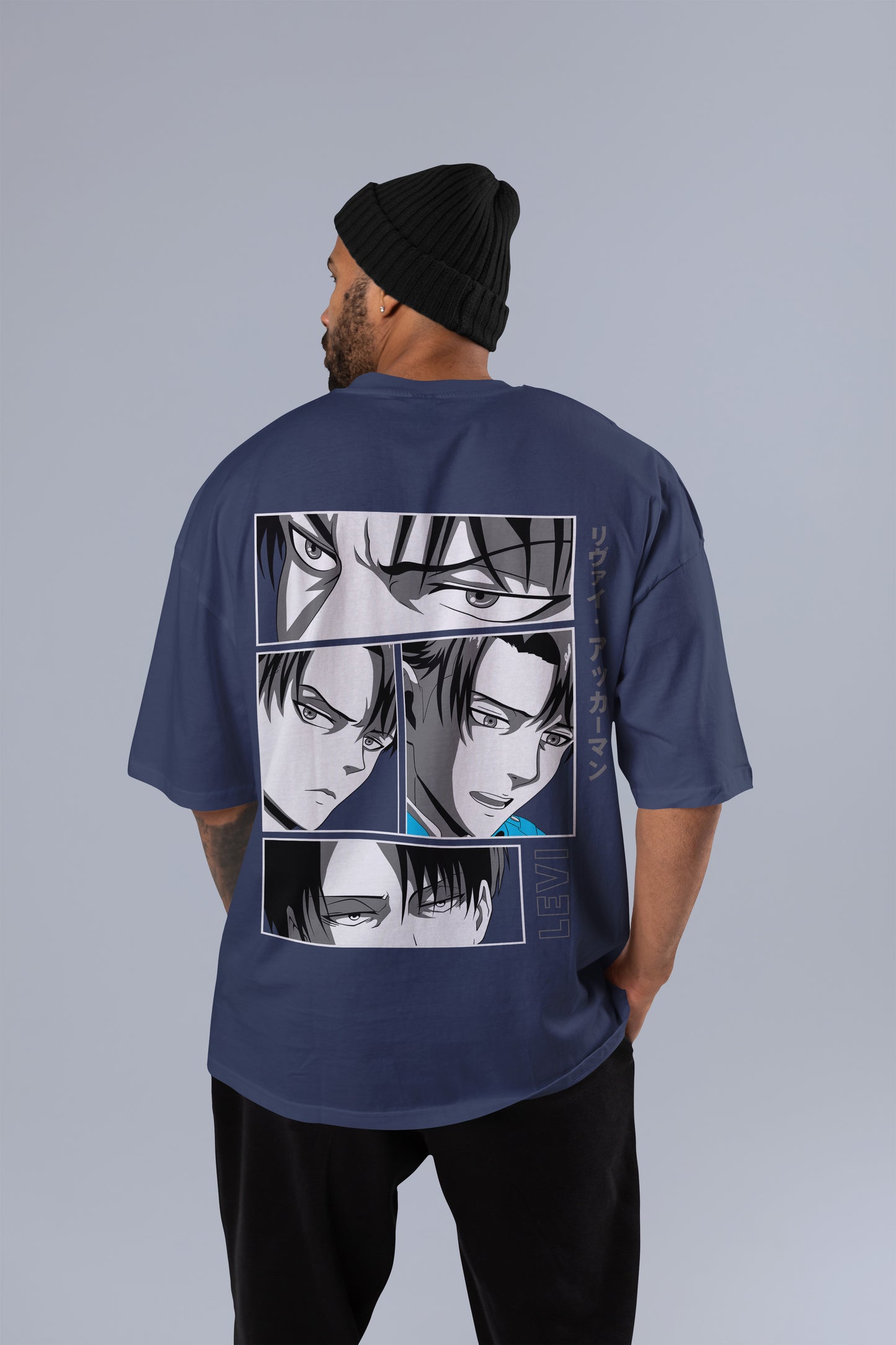 Attack On Titan – LEVI OVERSIZED TEE