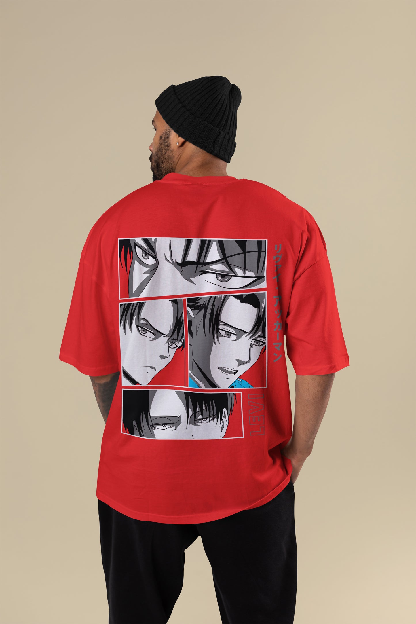 Attack On Titan – LEVI OVERSIZED TEE