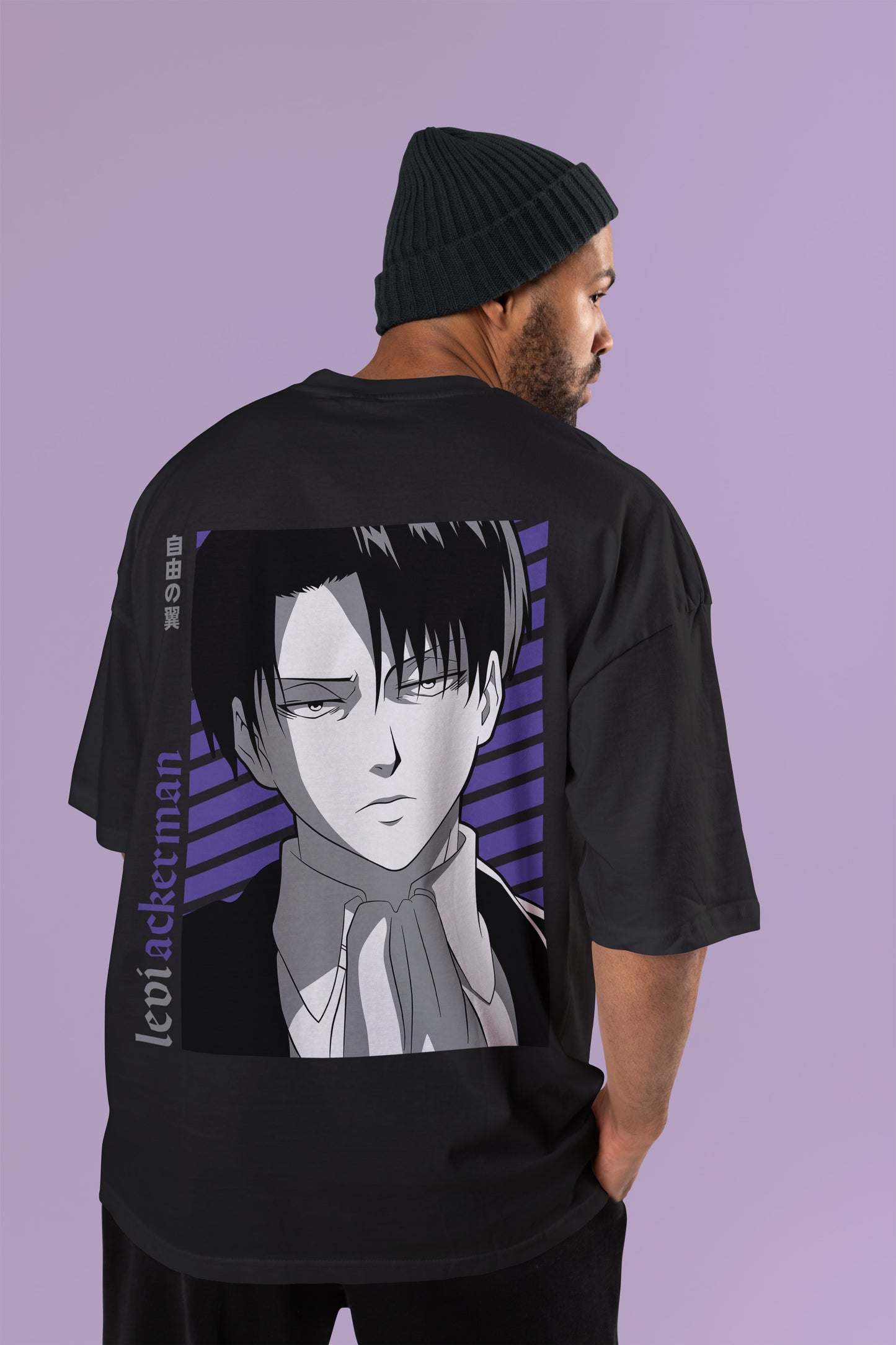 Attack On Titan – LEVI COMMANDER OVERSIZED TEE