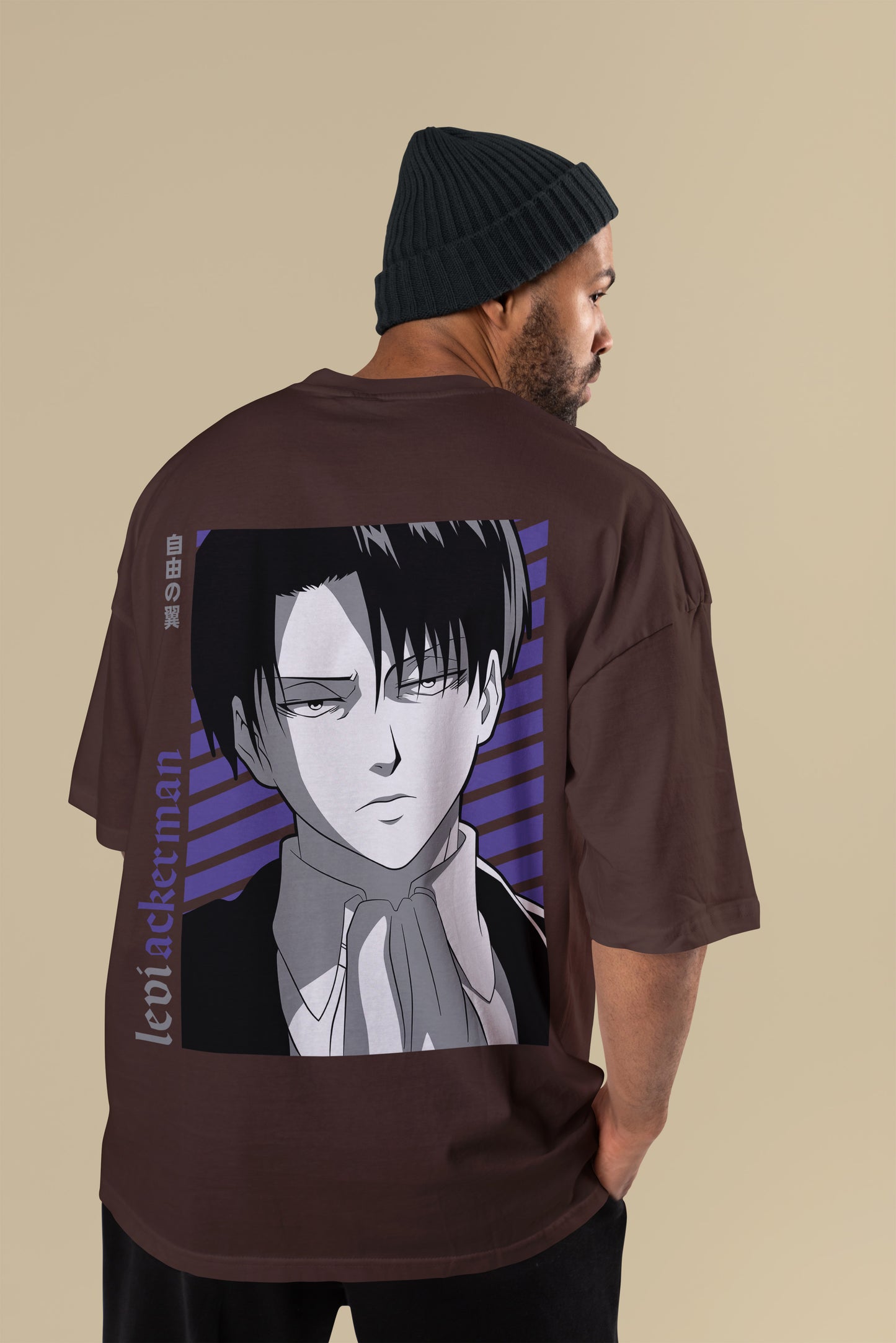 Attack On Titan – LEVI COMMANDER OVERSIZED TEE