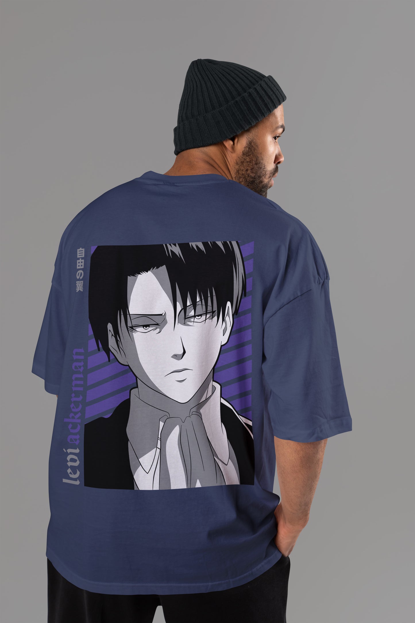 Attack On Titan – LEVI COMMANDER OVERSIZED TEE