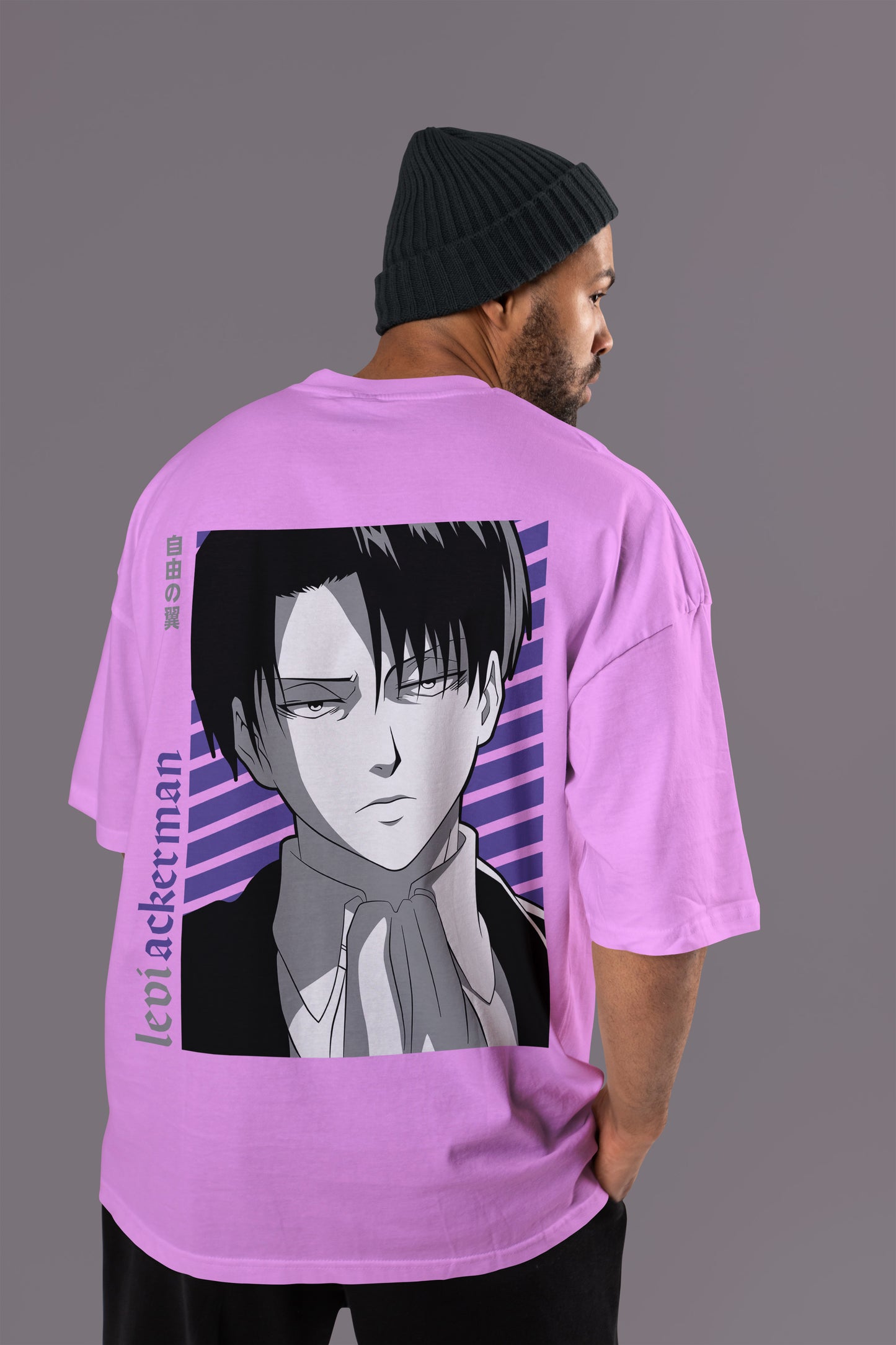 Attack On Titan – LEVI COMMANDER OVERSIZED TEE
