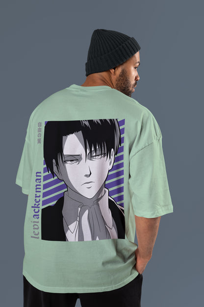 Attack On Titan – LEVI COMMANDER OVERSIZED TEE