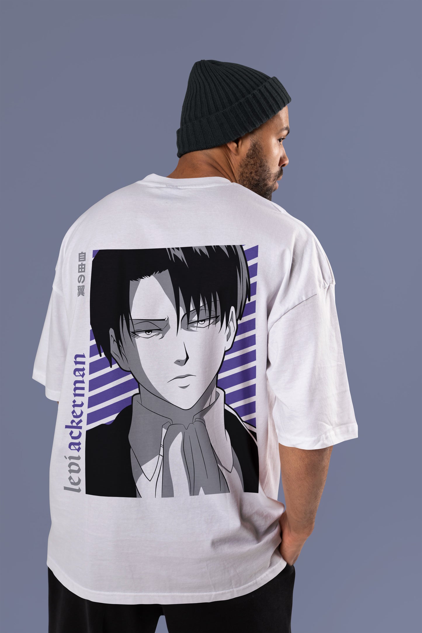 Attack On Titan – LEVI COMMANDER OVERSIZED TEE