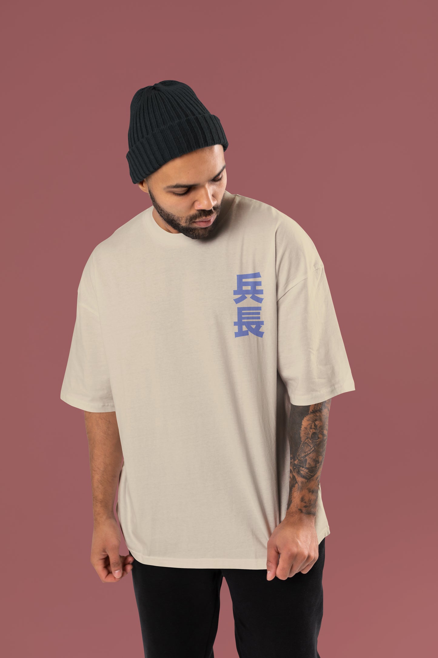 Attack On Titan – LEVI COMMANDER OVERSIZED TEE