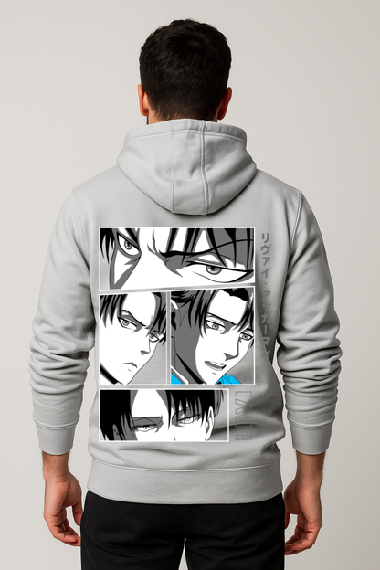 AOT - LEVI ACKERMAN PREMIUM HOODIE