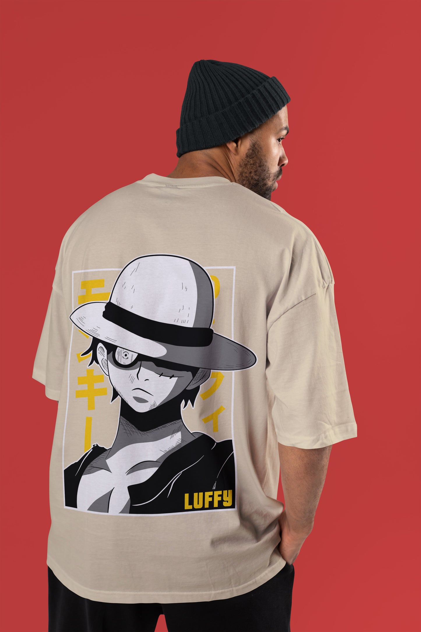 One Piece - Straw Hat Luffy Oversized T-Shirt