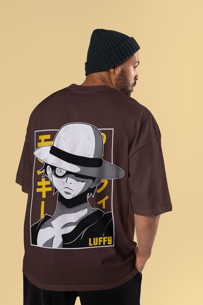 One Piece - Straw Hat Luffy Oversized T-Shirt