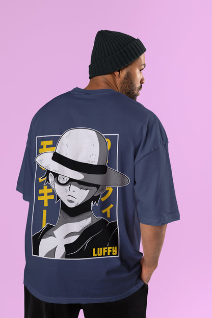 One Piece - Straw Hat Luffy Oversized T-Shirt