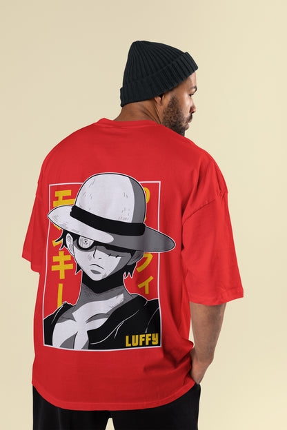 One Piece - Straw Hat Luffy Oversized T-Shirt