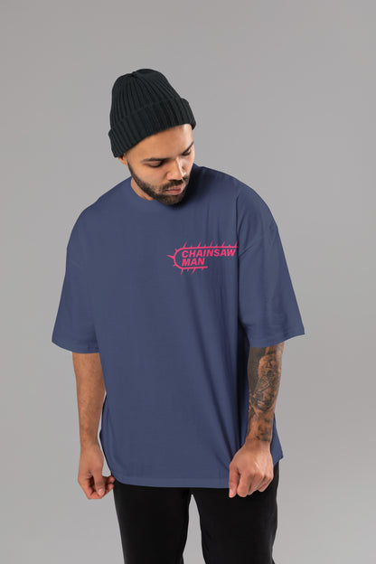 Chainsaw Man - Neon Carnage Oversized Tee