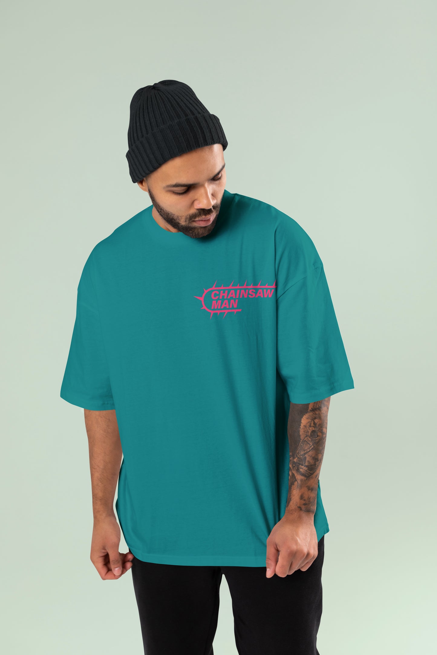 Chainsaw Man - Neon Carnage Oversized Tee
