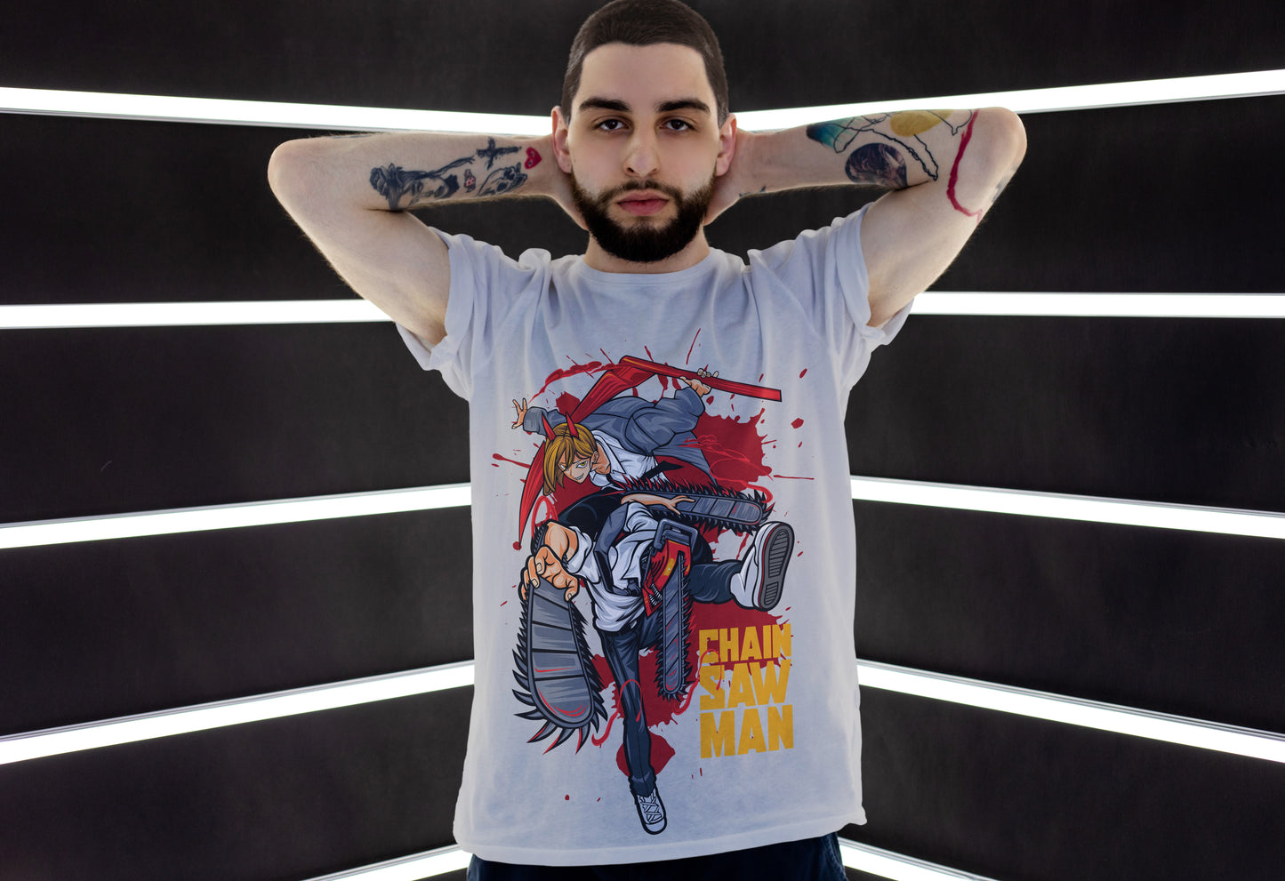 Chainsaw Man - Devil Duo - Chainsaw Mayhem Unisex Tee