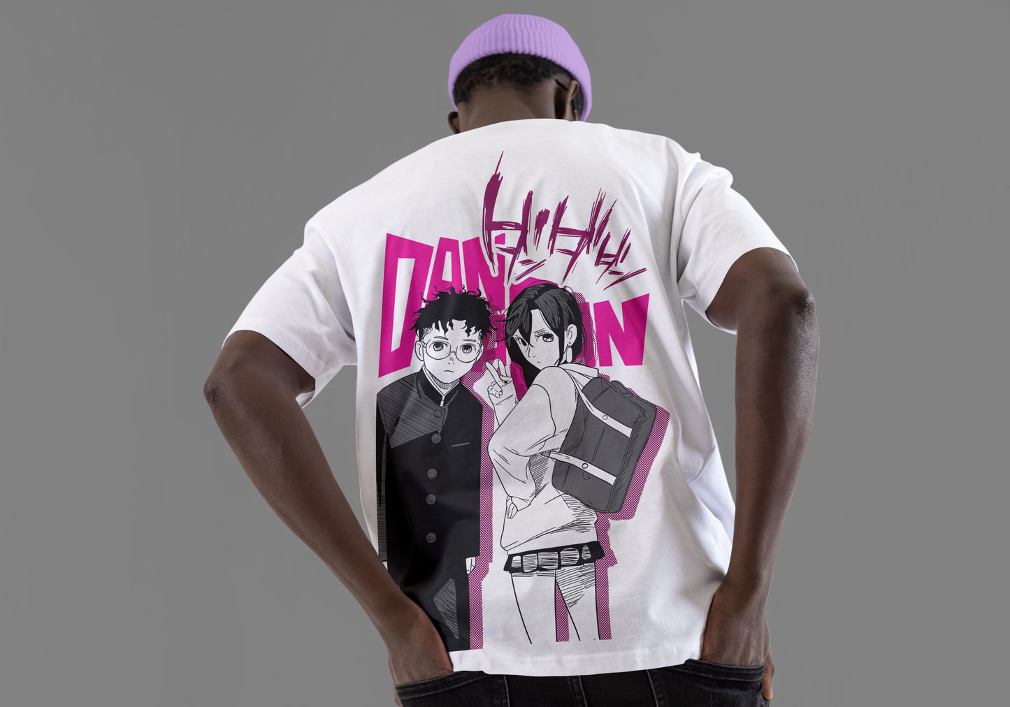 Okarun X Momo Regular Fit Tee