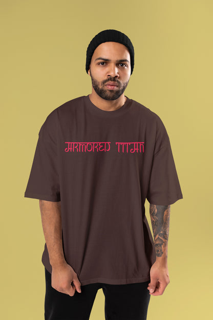 Attack On Titan – ARMORED TITAN OVERSIZED TEE