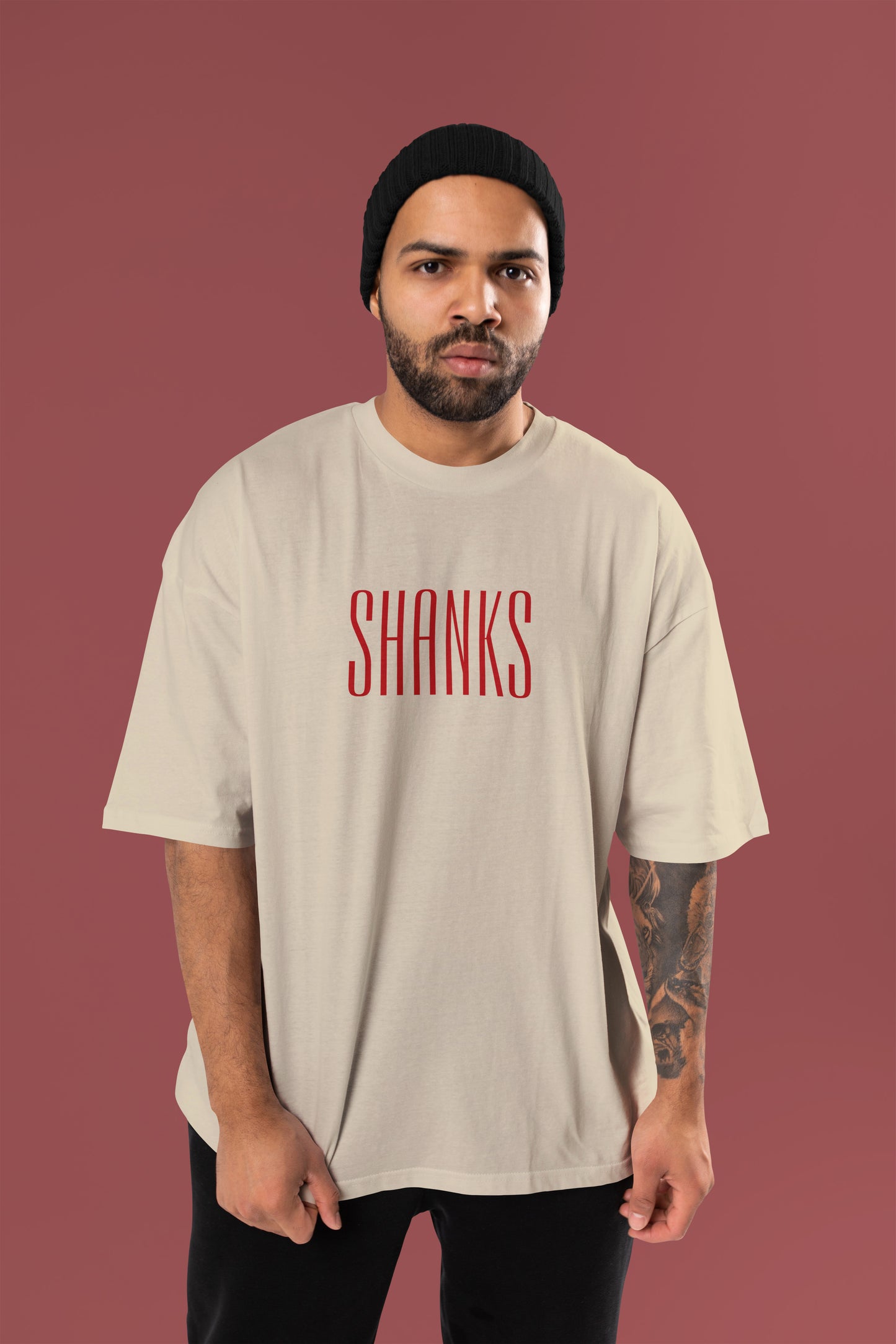 One Piece - Red-Haired Shanks Oversized Tee