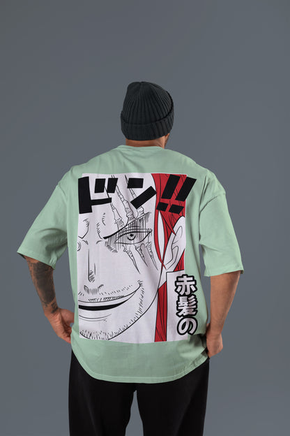 One Piece - Red-Haired Shanks Oversized Tee
