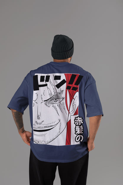 One Piece - Red-Haired Shanks Oversized Tee