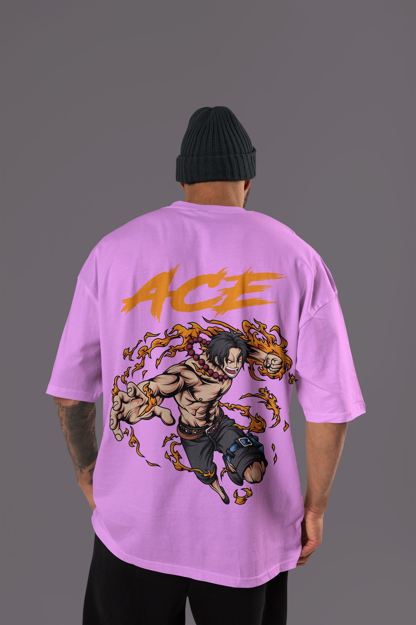 One Piece - FIRE FIST Ace Oversized Tee