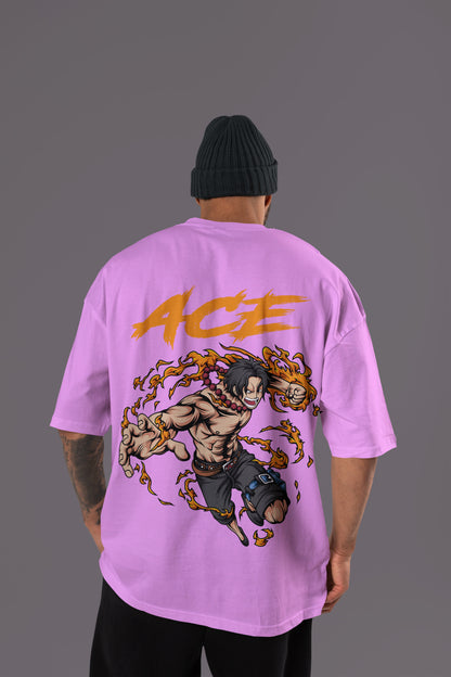 One Piece - FIRE FIST Ace Oversized Tee