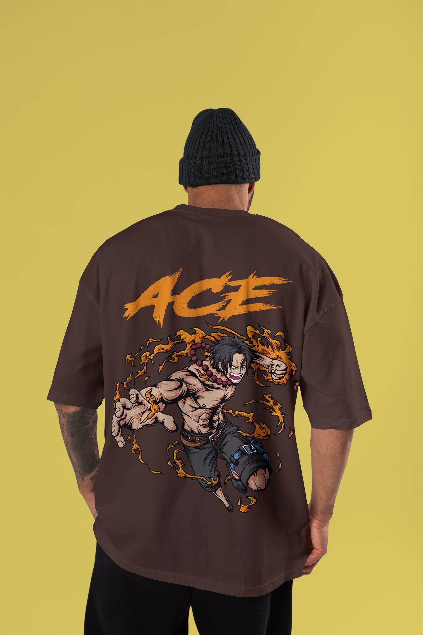 One Piece - FIRE FIST Ace Oversized Tee