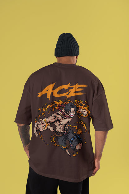 One Piece - FIRE FIST Ace Oversized Tee