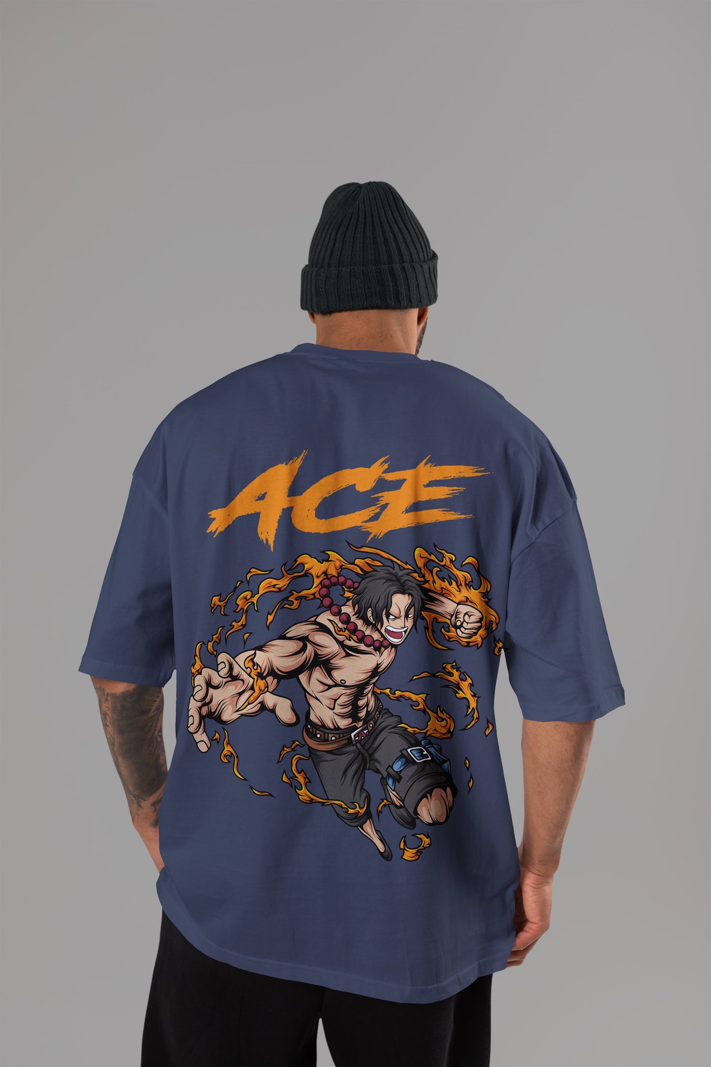 One Piece - FIRE FIST Ace Oversized Tee