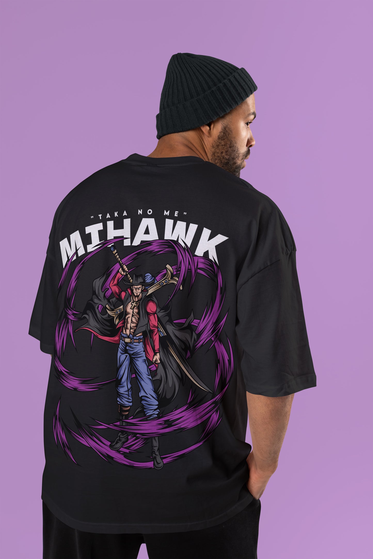 One Piece - Mihawk Oversized Tee
