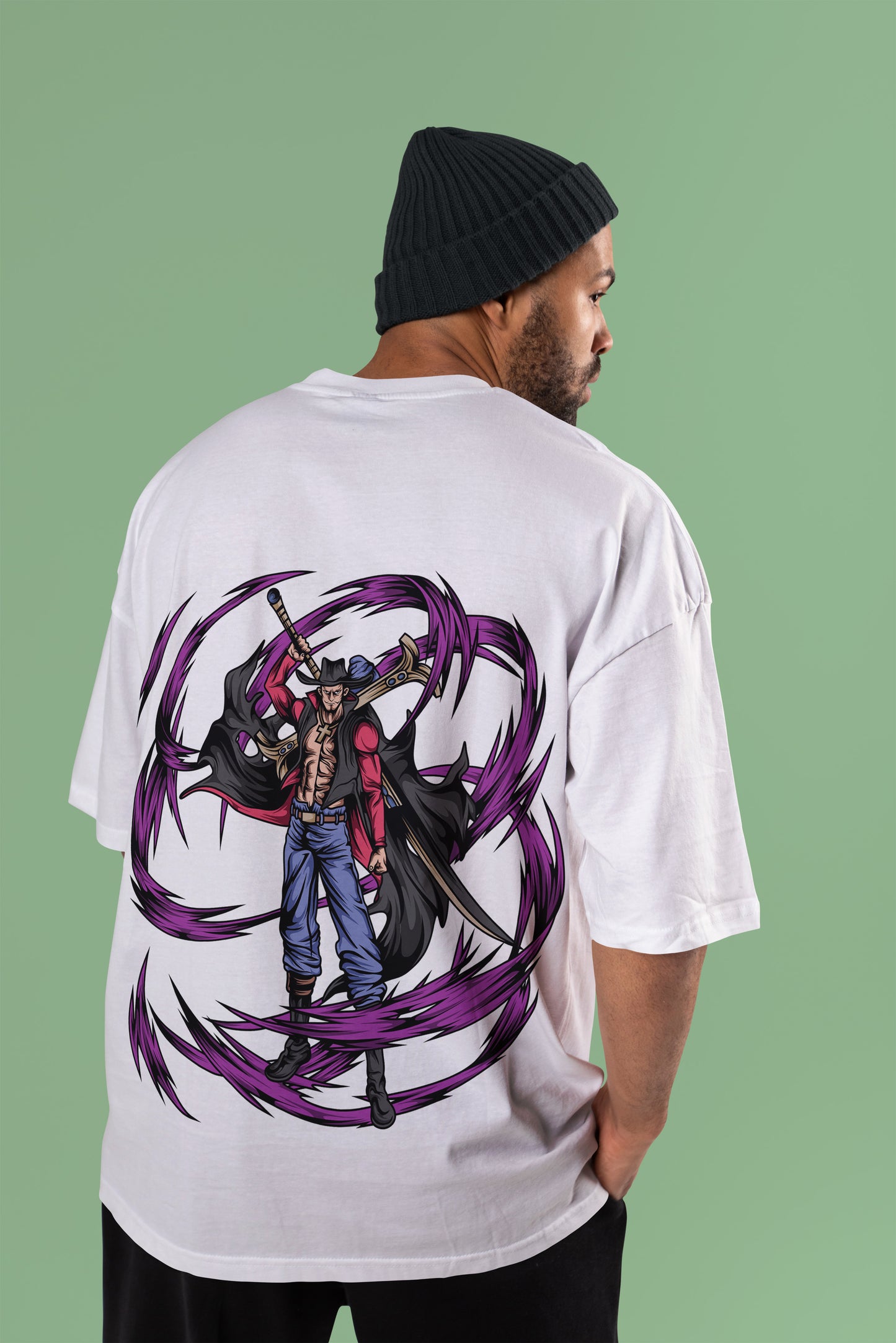 One Piece - Mihawk Oversized Tee