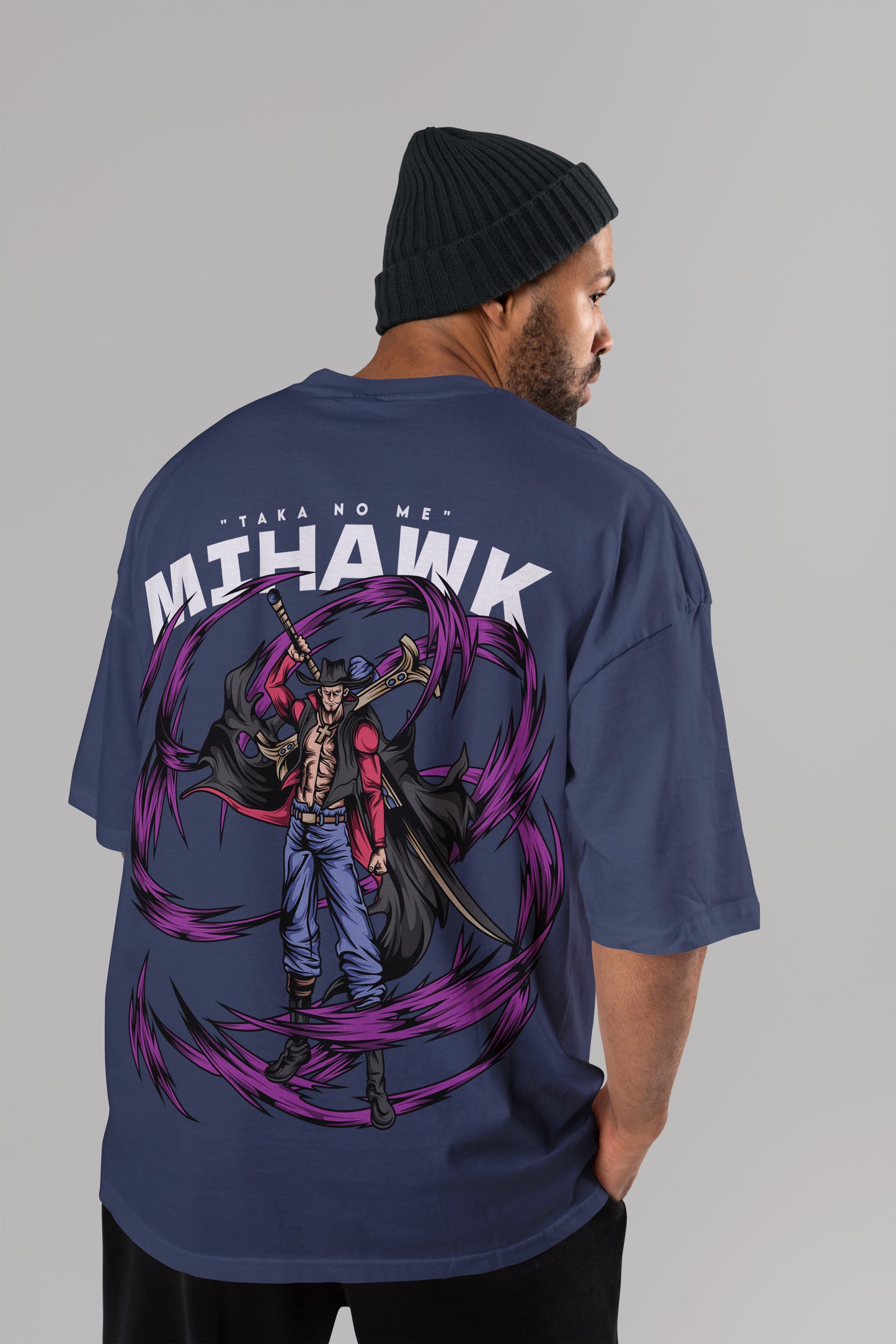 One Piece - Mihawk Oversized Tee