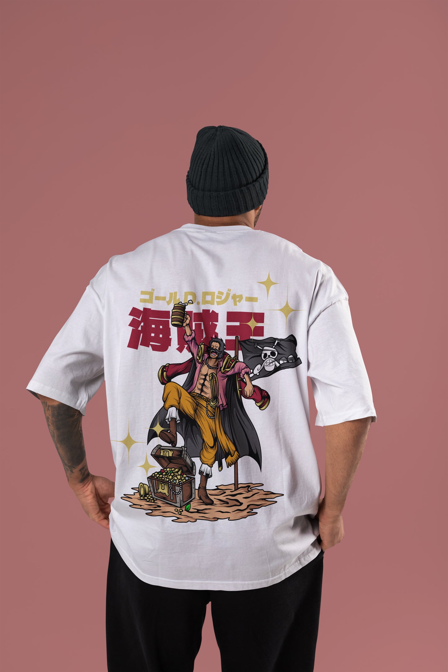 One Piece - Gol D. Roger Oversized Tee