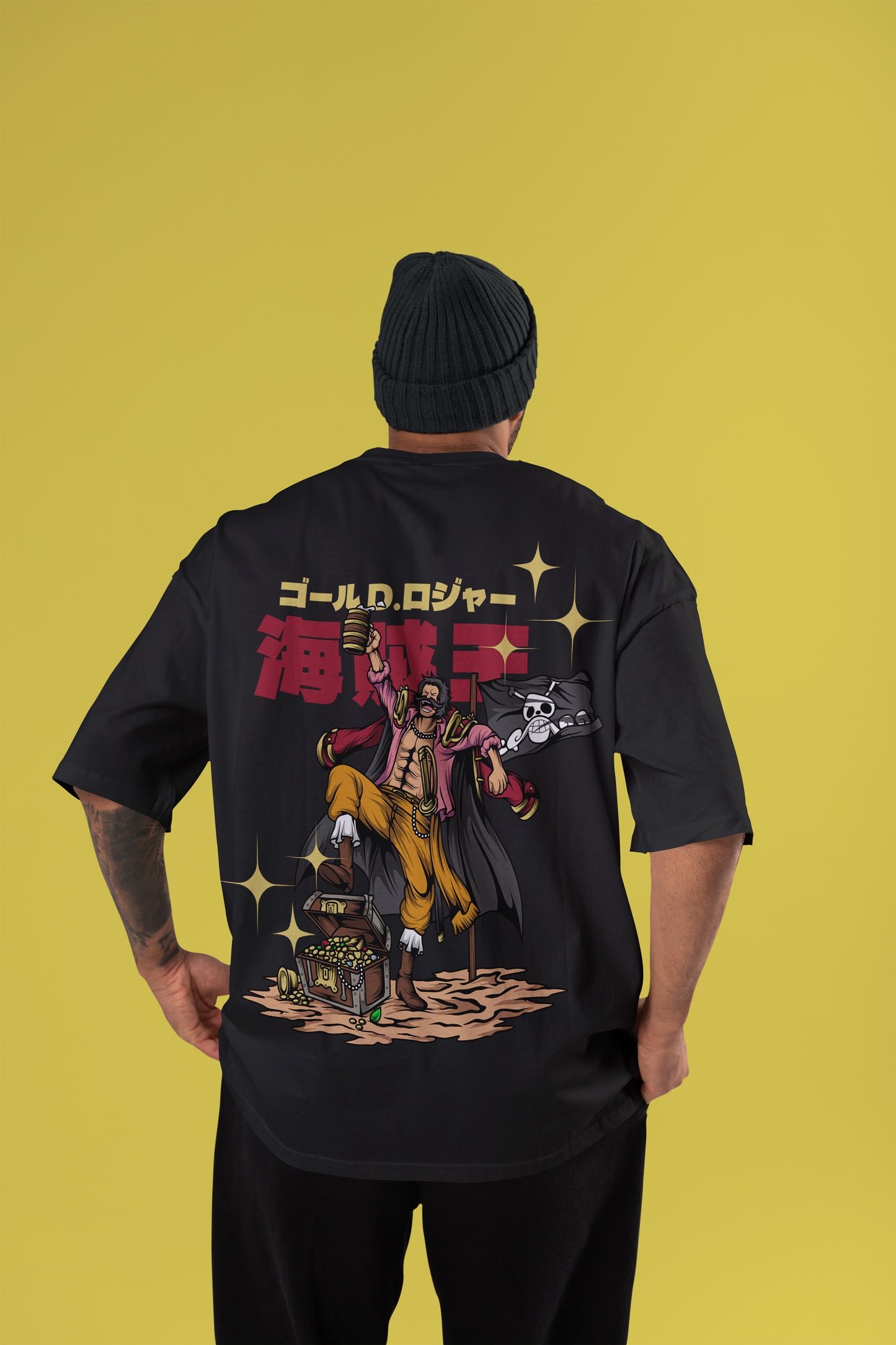 One Piece - Gol D. Roger Oversized Tee
