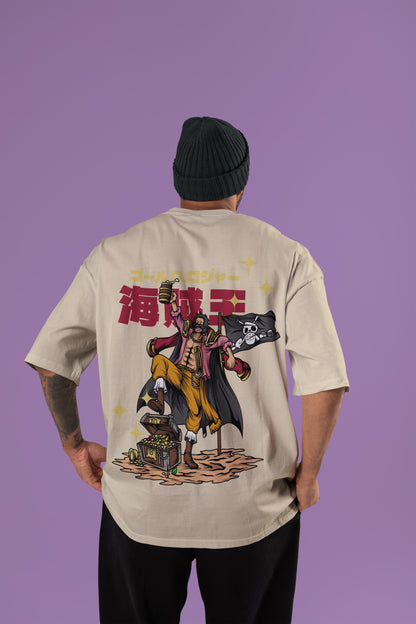 One Piece - Gol D. Roger Oversized Tee
