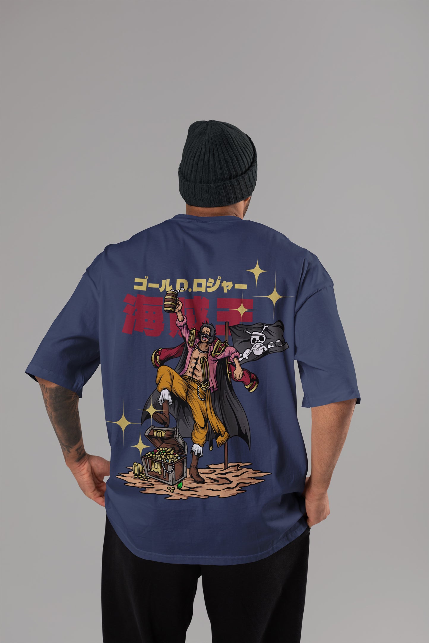 One Piece - Gol D. Roger Oversized Tee