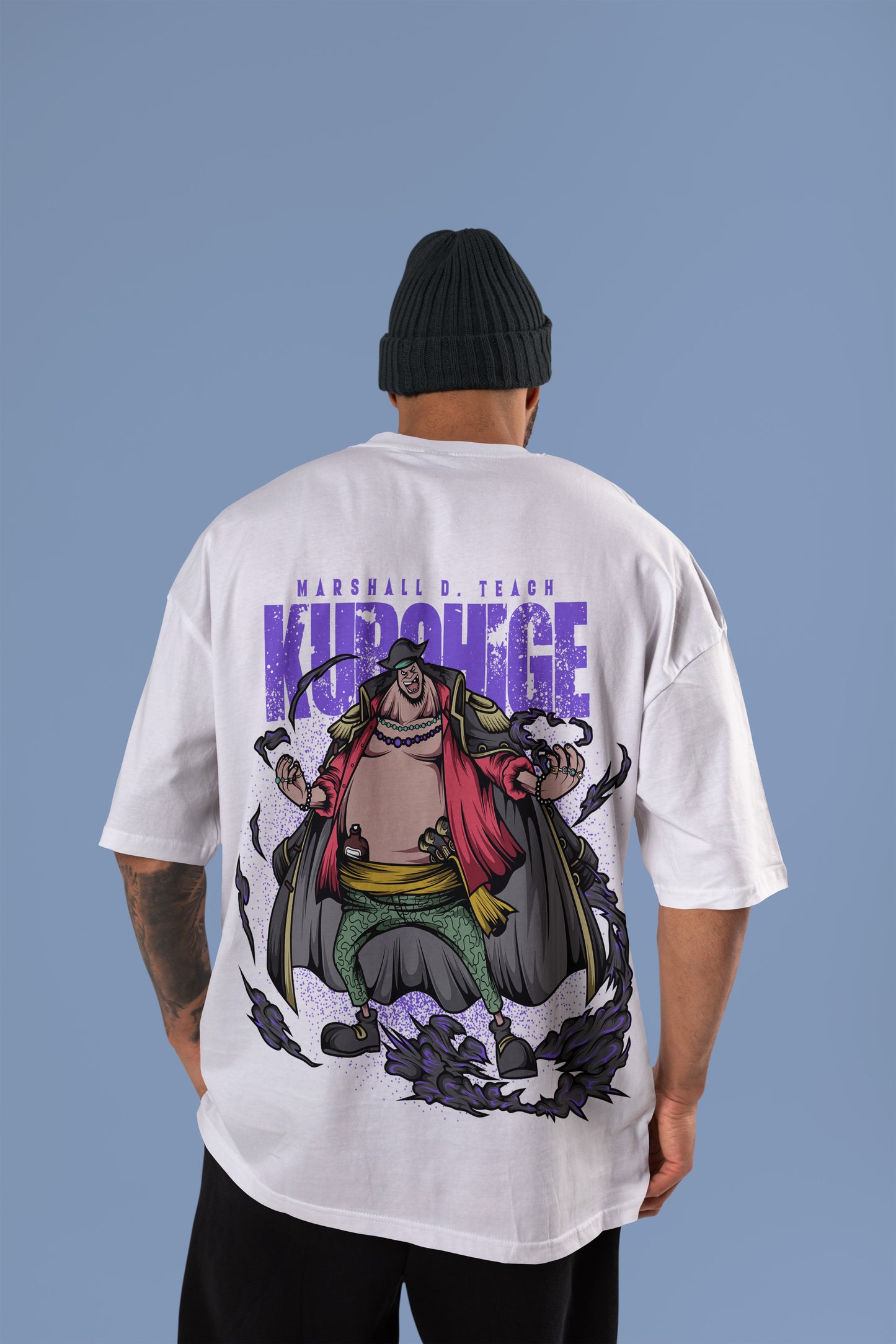 One Piece - Marshall D. Teach (Blackbeard) Oversized Tee