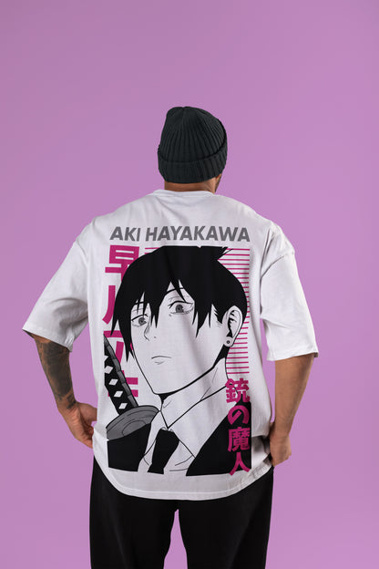 Chainsaw Man - Gun Demon Oversized Tee
