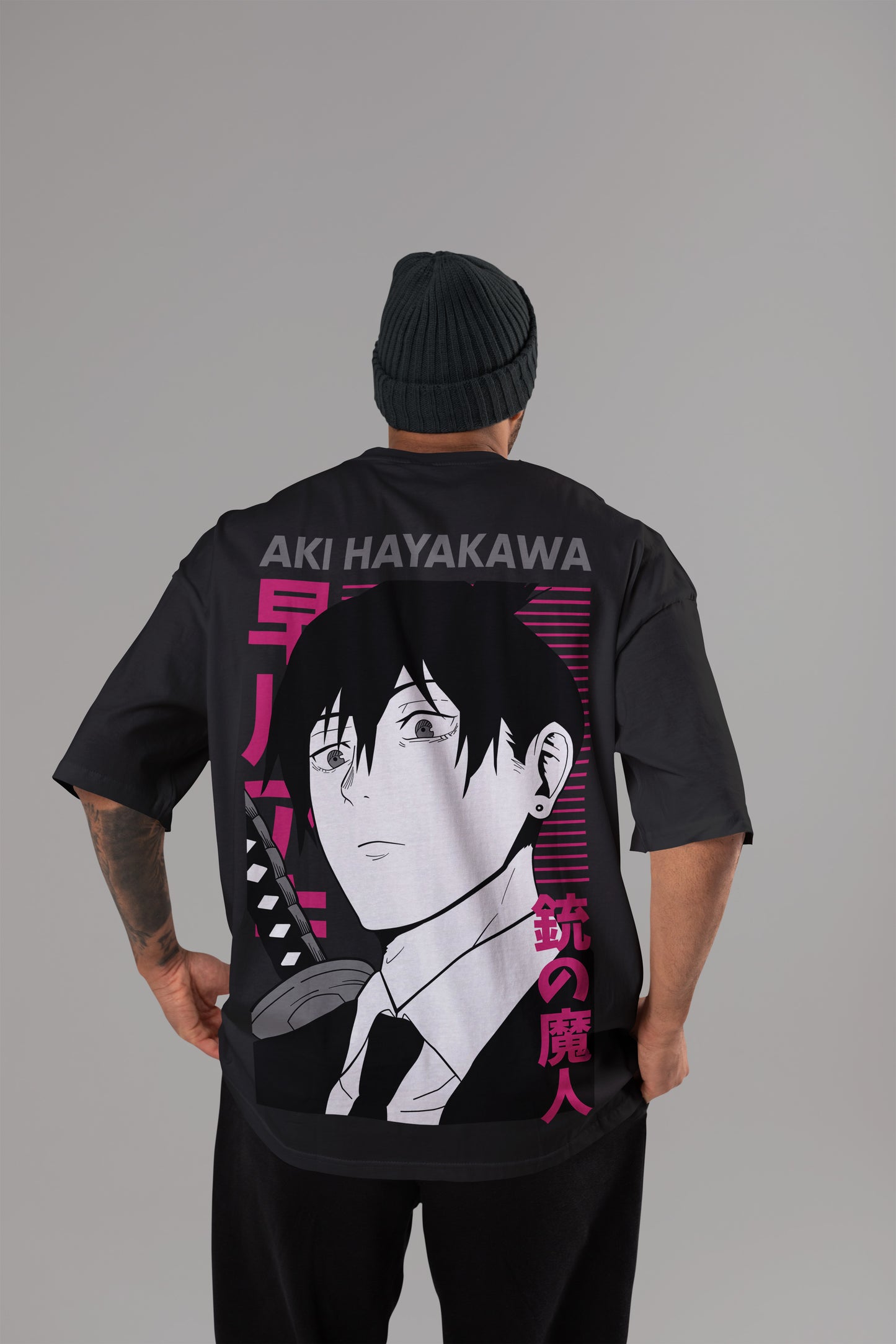 Chainsaw Man - Gun Demon Oversized Tee